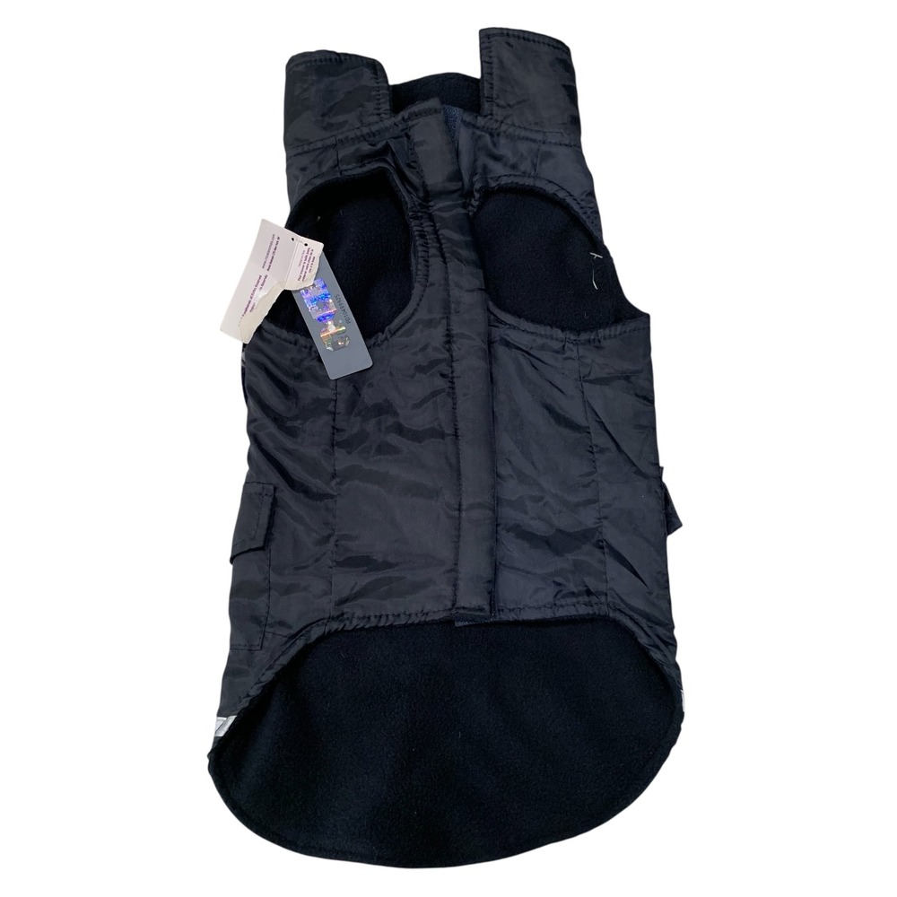 Royal Animals NYPD Police Dog Coat Blue Medium Water Resistant Fleece Lined NEW - Picture 5 of 13